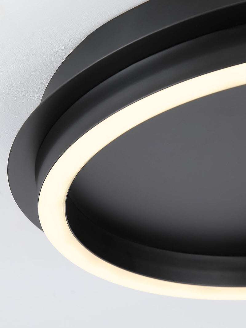 Searchlight Black Harley LED ceiling lamp 36cm (British brand)