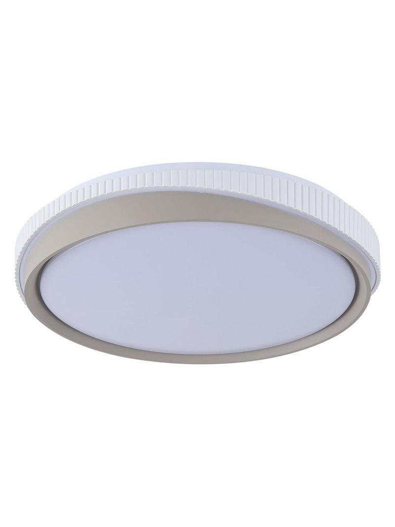 Searchlight Ivan LED flush ceiling light 39cm warm white - British product