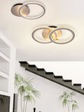 Searchlight flush ceiling light with LED dimming, UK version