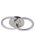 Searchlight flush ceiling light with LED dimming, UK version