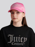 Juicy Couture pink diamante bow cap - British product
