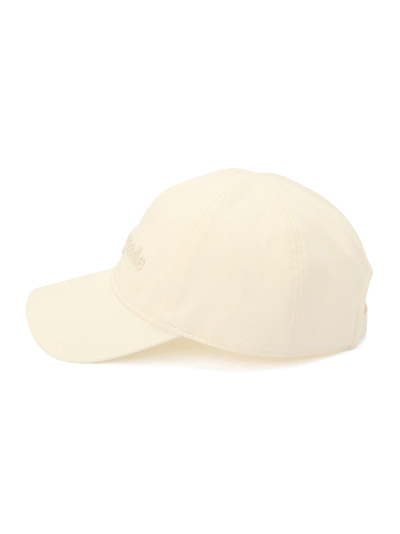 Kate Spade New York embroidered baseball cap white, UK version