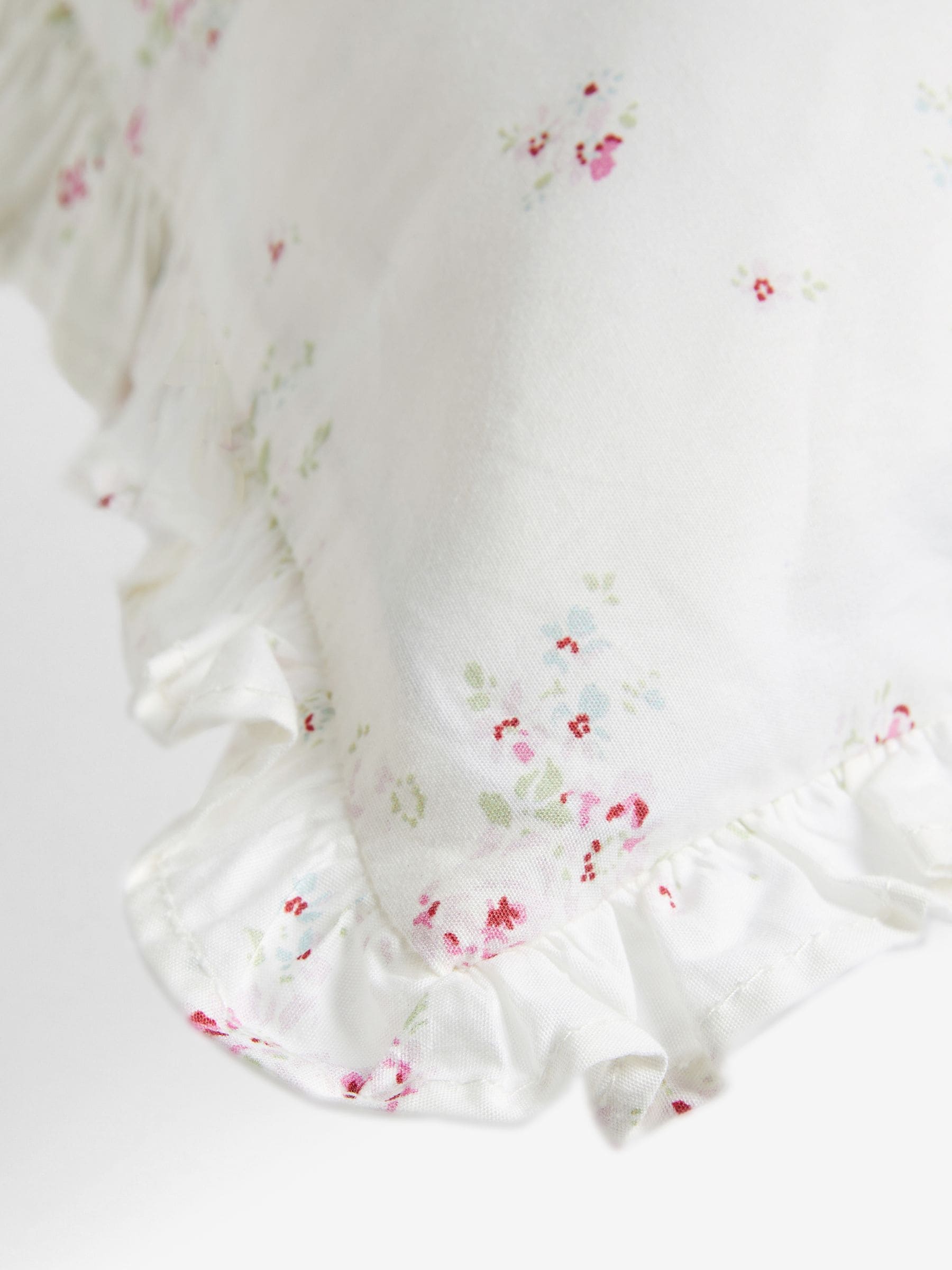Shabby Chic Rosabelle Pink ruffle pillowcases set of 2 (British brand)