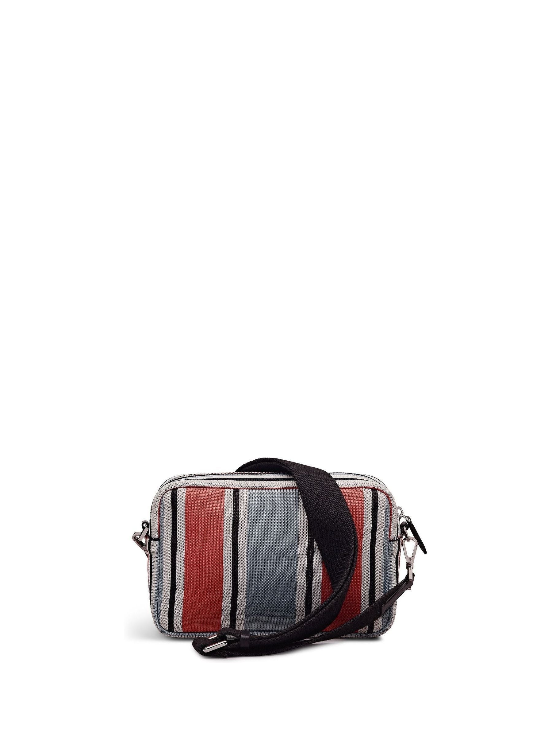 Radley Grey Cabana Stripe cross-body bag, UK version