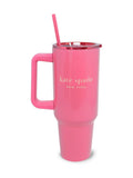 Kate Spade green stainless steel 40oz tumbler, UK version