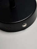 BHS satin brass USB-C rechargeable wall light, UK version