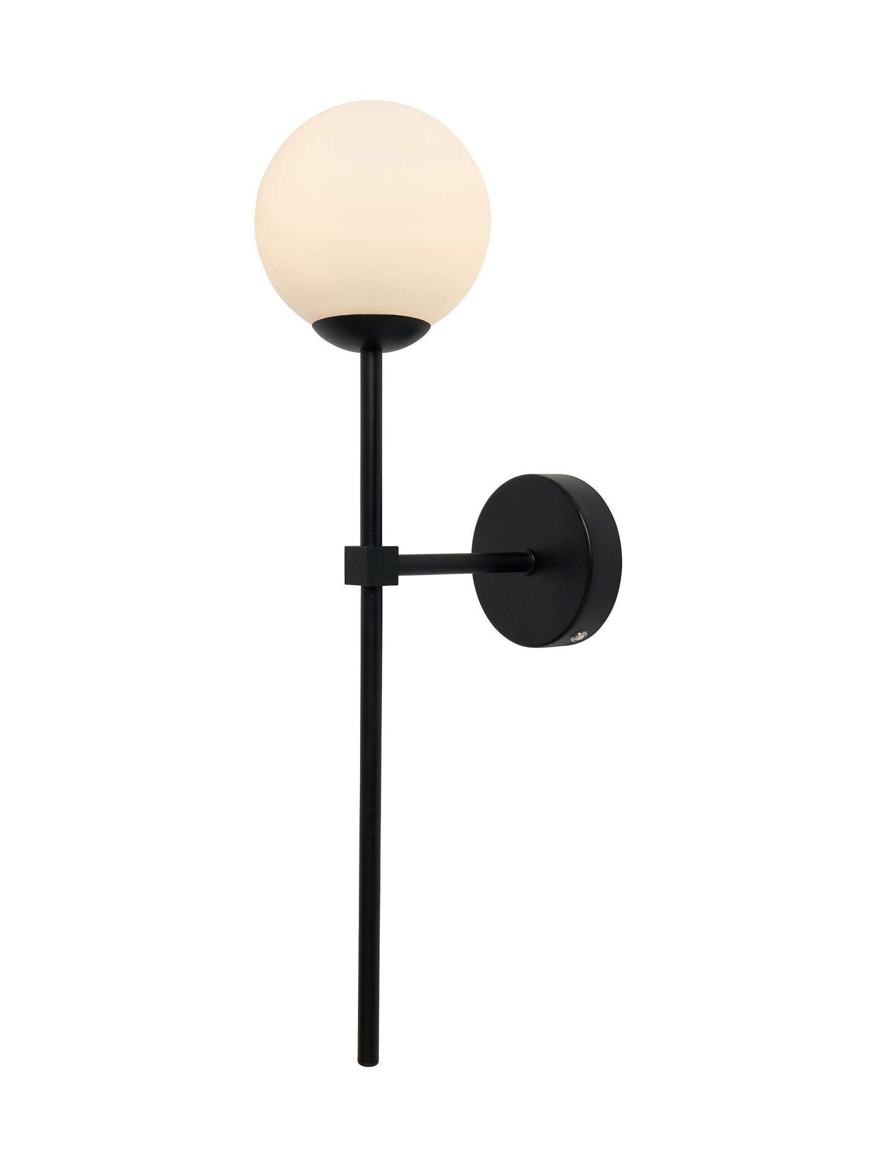 BHS satin brass USB-C rechargeable wall light, UK version