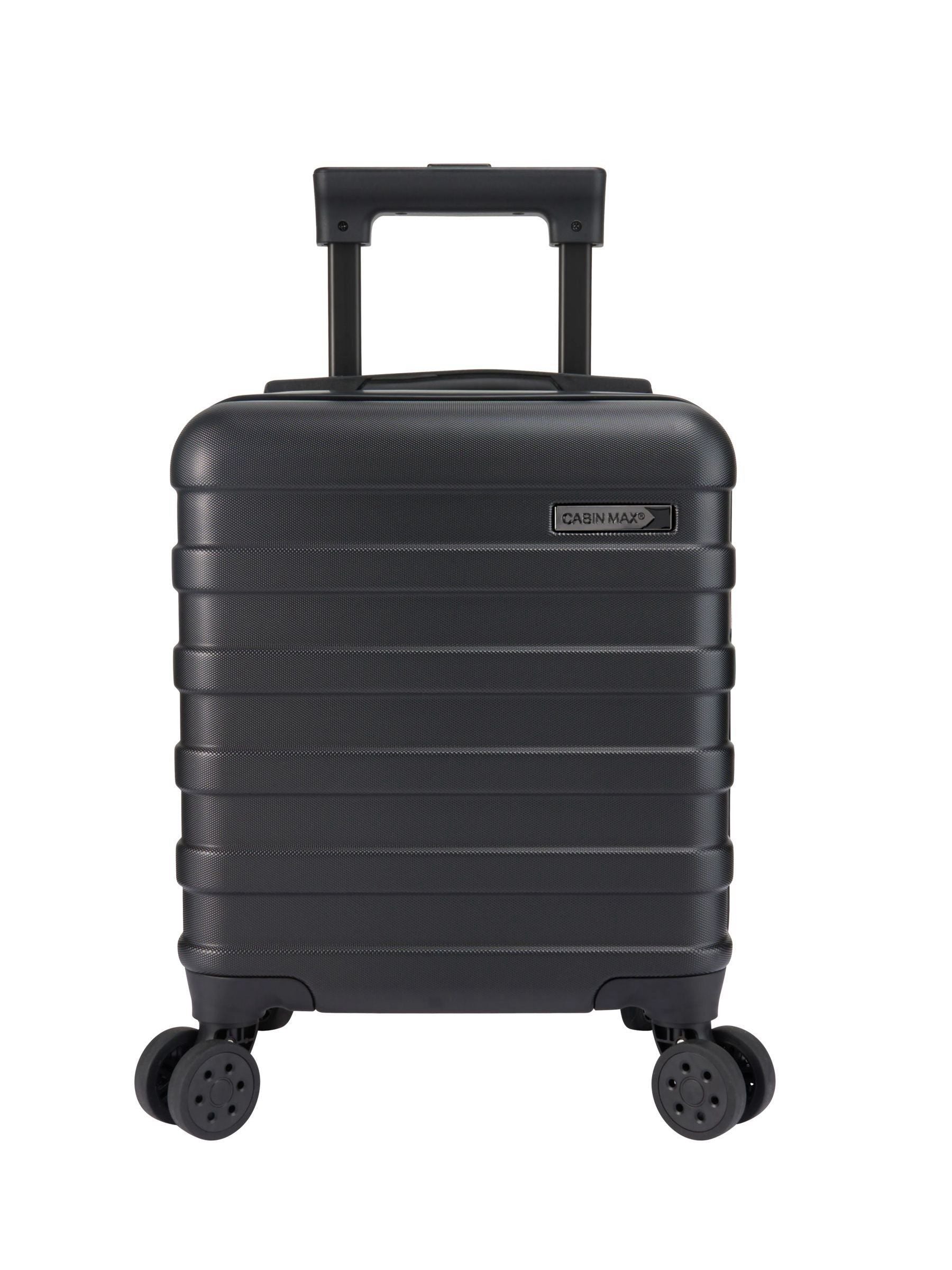 Cabin Max Black Anode under seat small suitcase (British brand)