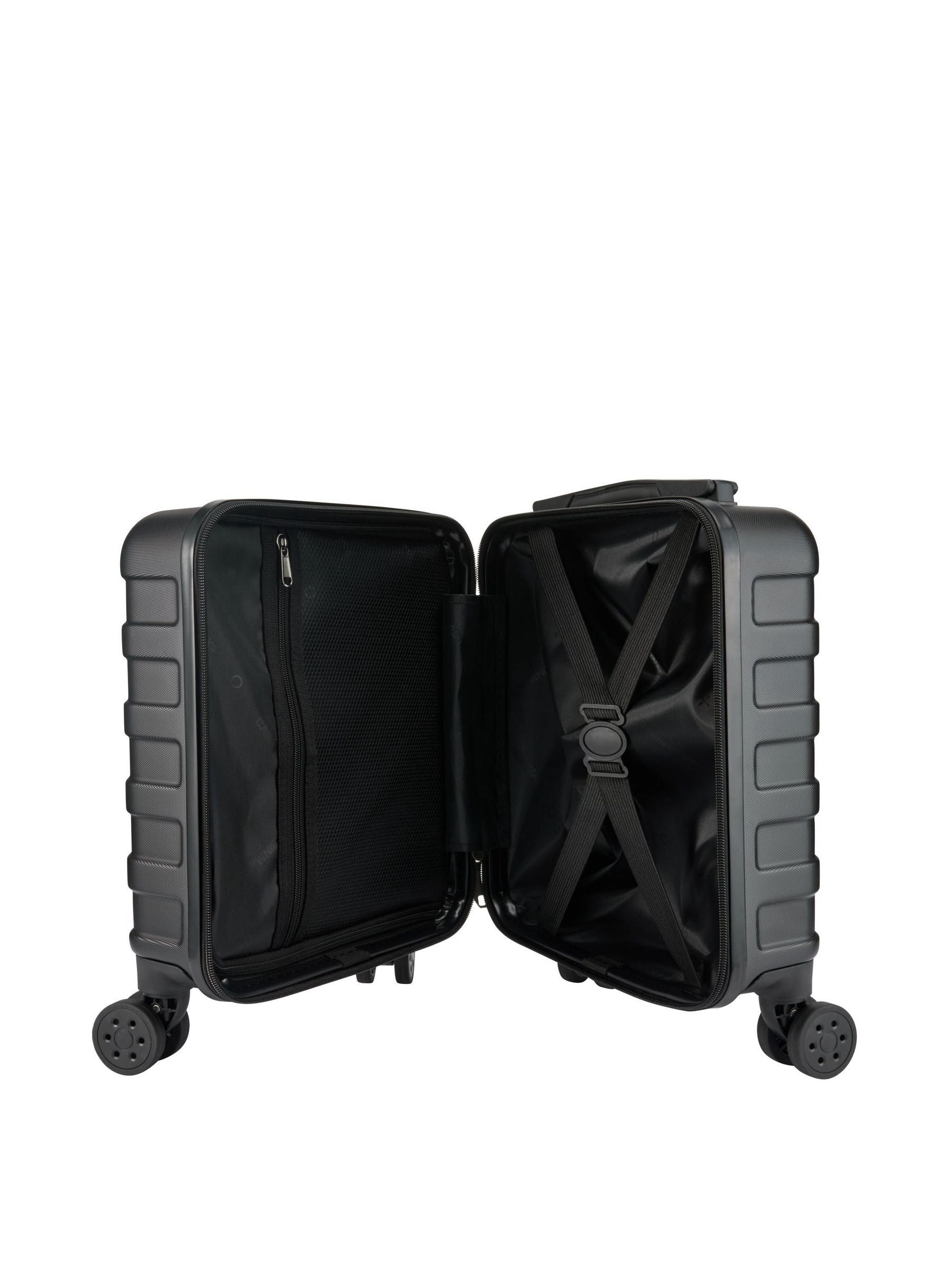 Cabin Max Black Anode under seat small suitcase (British brand)