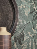 Galerie Blue Horizon Tree Leaf A4 wallpaper sample (British brand)