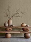 Galerie beige Terra plain texture clay wallpaper sample A4 (British brand)