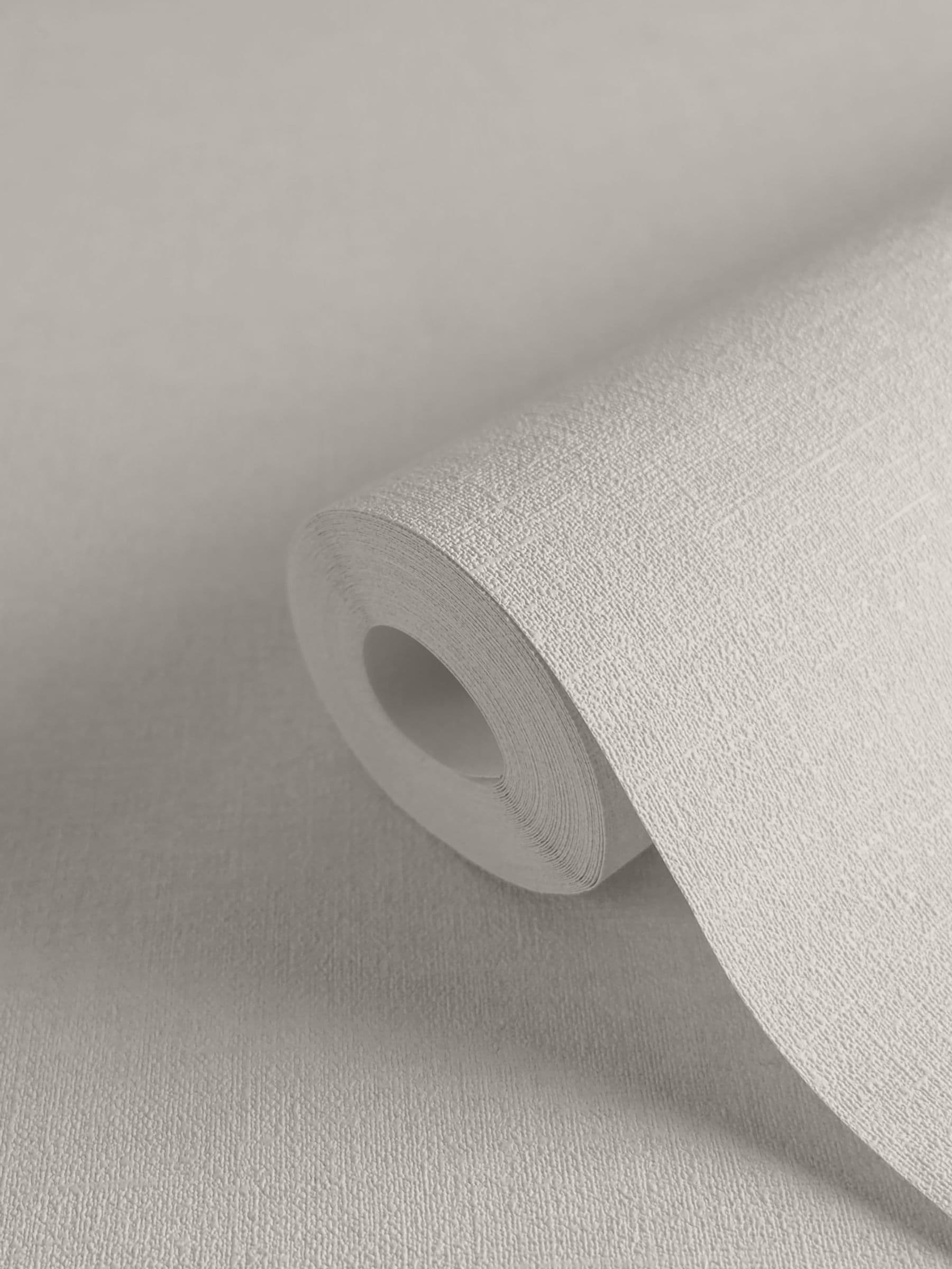 Galerie wallpaper sample Beige Horizon plain texture A4 (British brand)