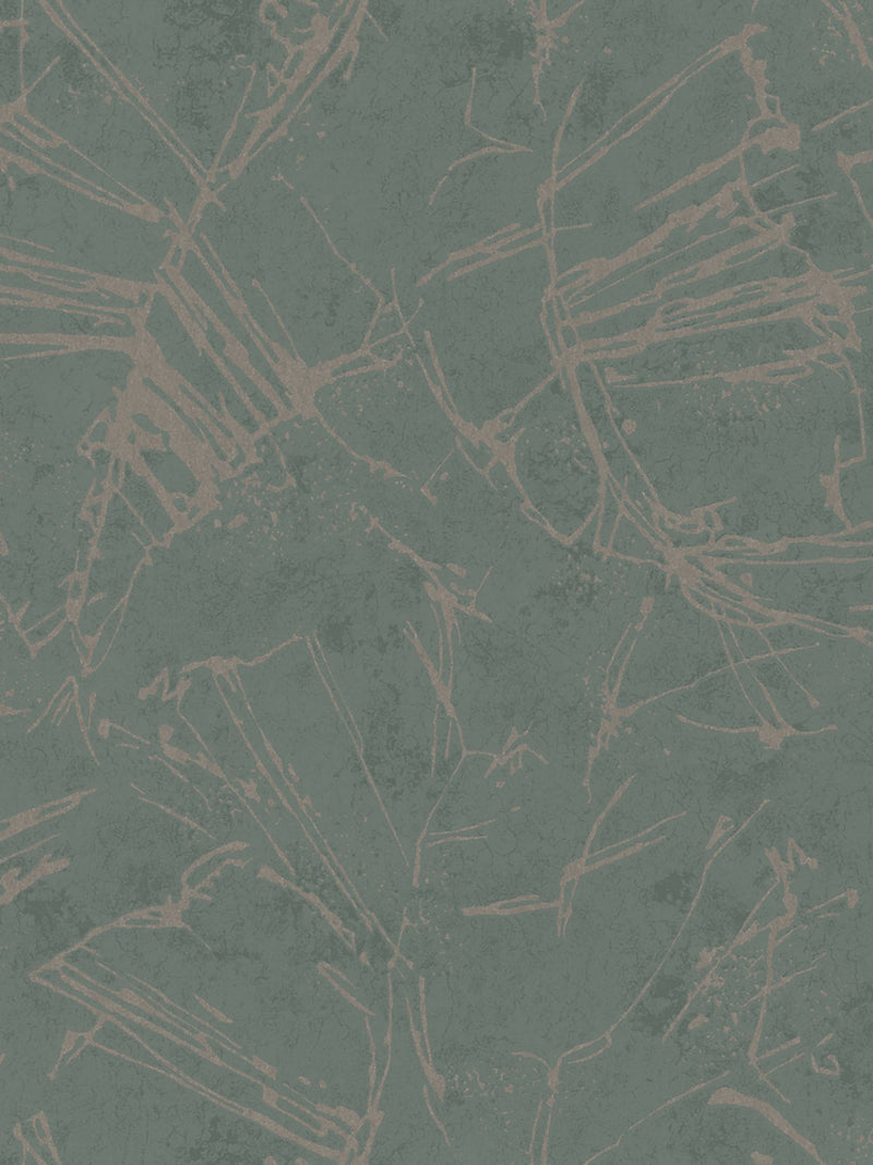 Galerie Green Terra abstract clay wallpaper sample A4, imported from the UK