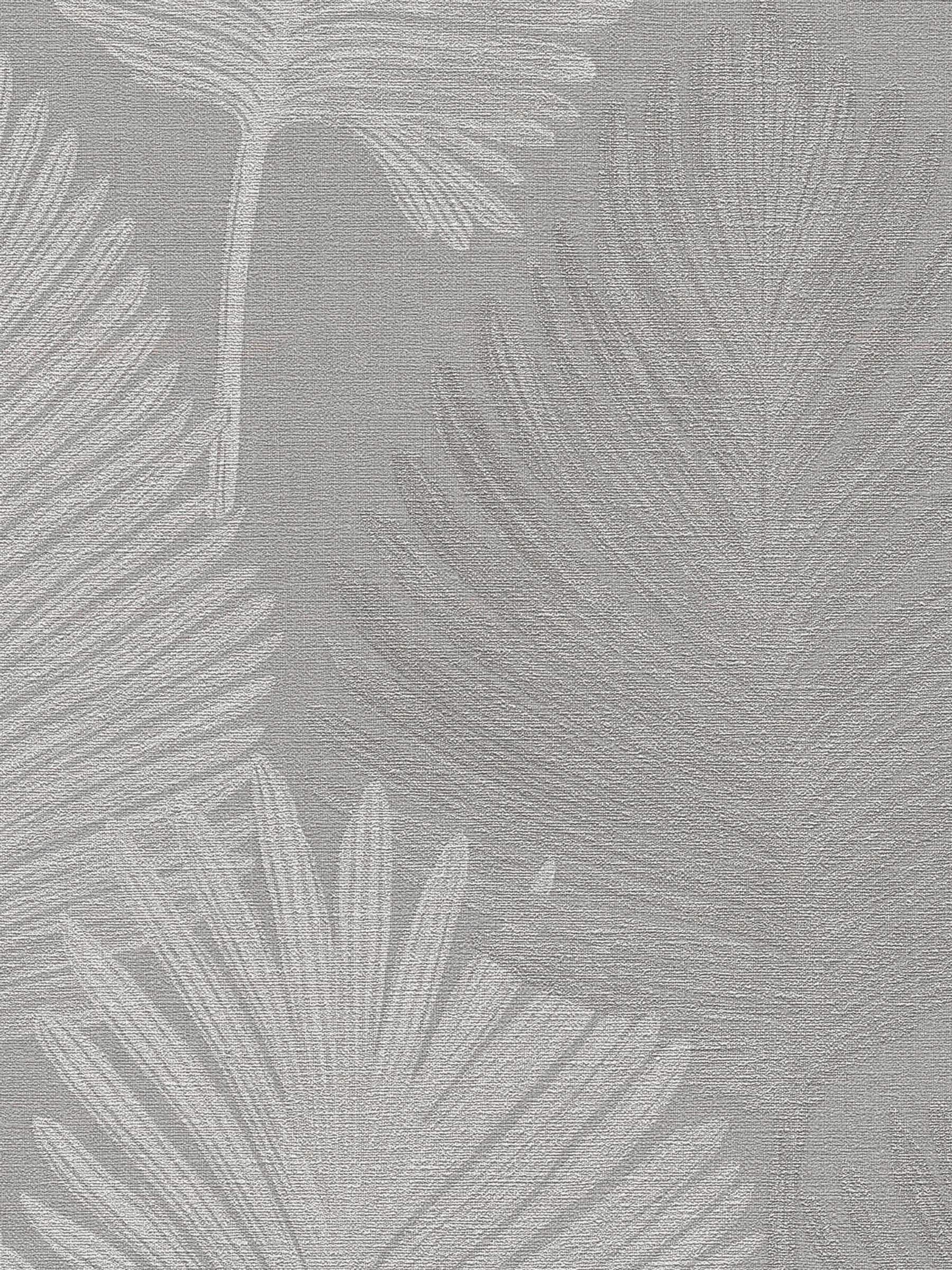 Galerie wallpaper sample grey horizon tree leaf A4 - British product
