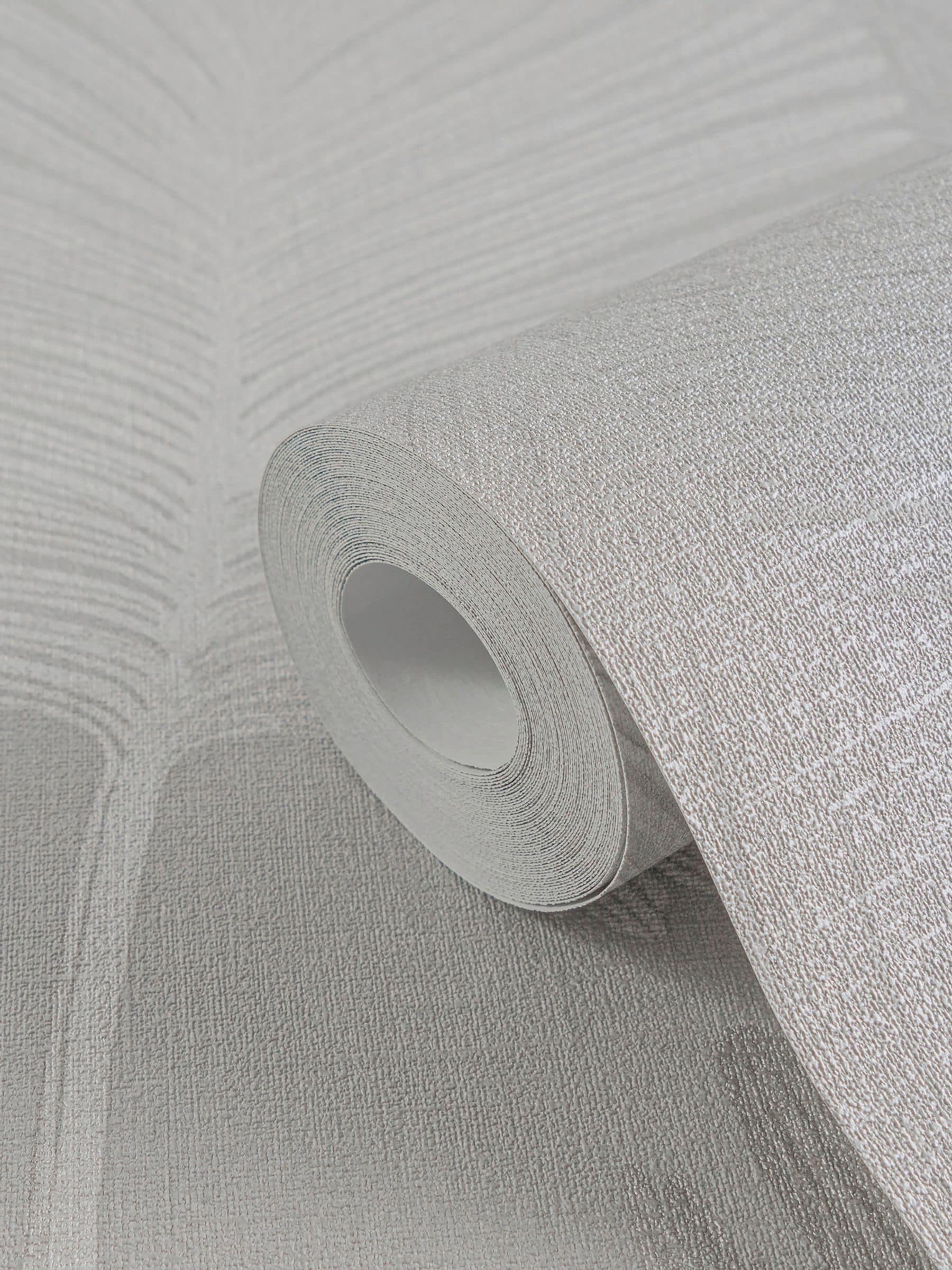Galerie wallpaper sample grey horizon tree leaf A4 - British product