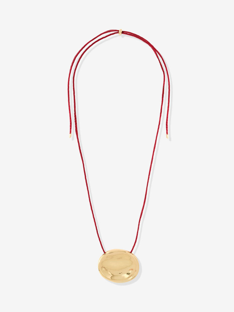 Mint Velvet gold tone stud rope necklace (British brand)