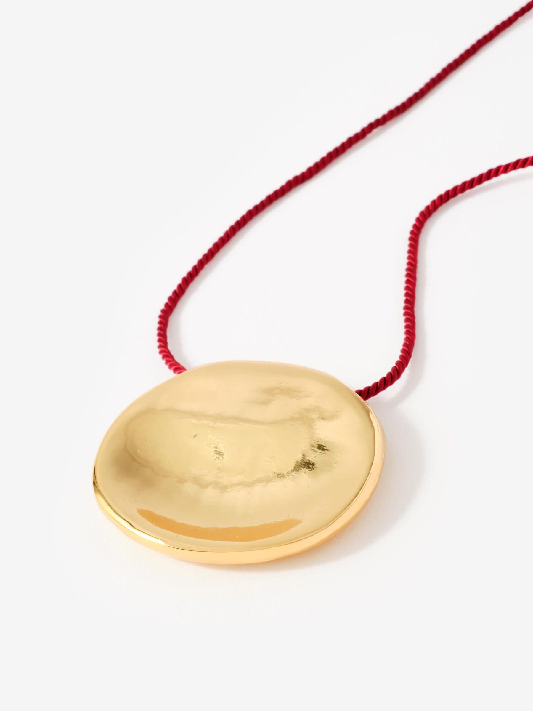 Mint Velvet gold tone stud rope necklace (British brand)