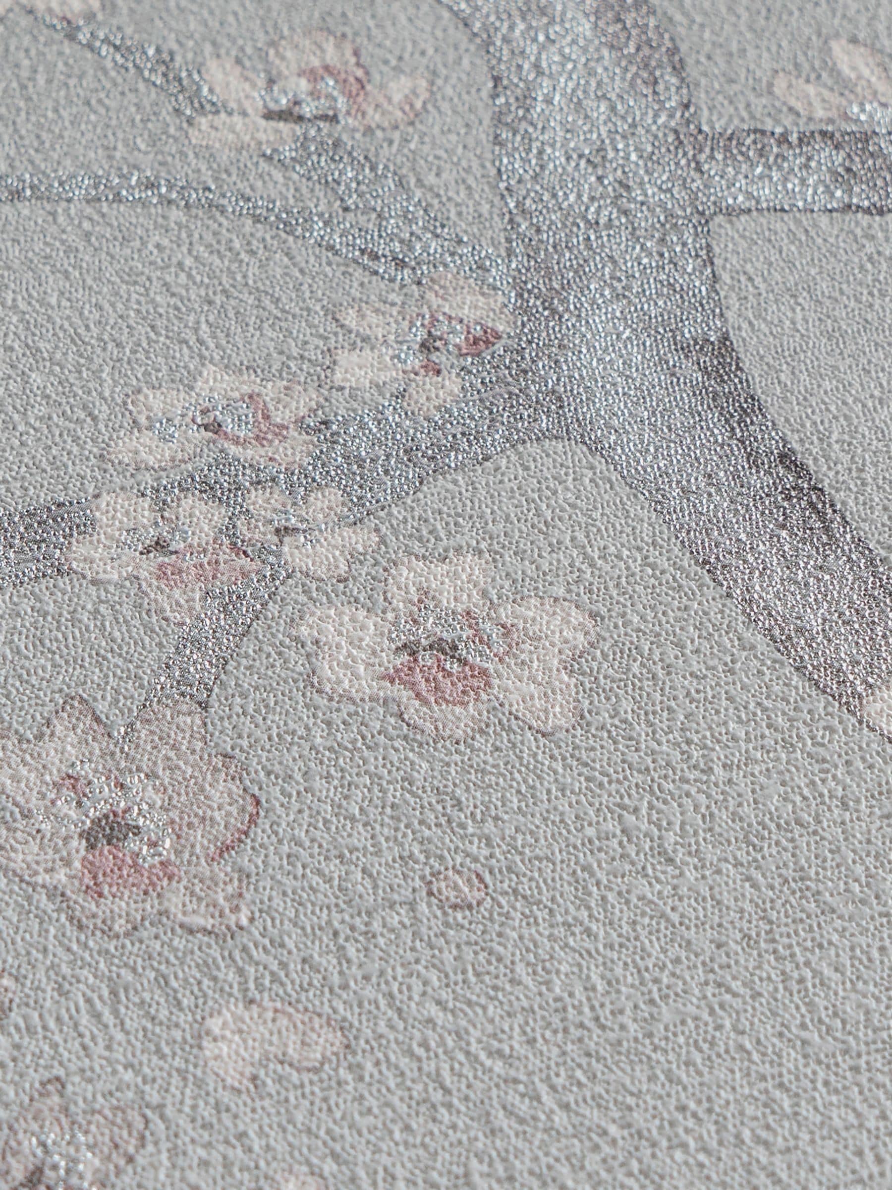 Galerie Floral Grey Horizon wallpaper 10.05m - British product