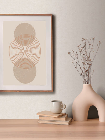 Next Galerie Wallcoverings Beige Horizon Plain Texture Wallpaper 10.05M- Buy online at McGrocer
