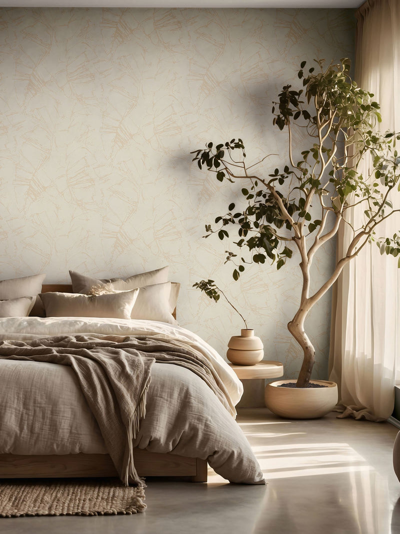 Galerie Wallcoverings Beige Terra Abstract Clay Wallpaper 10.05m