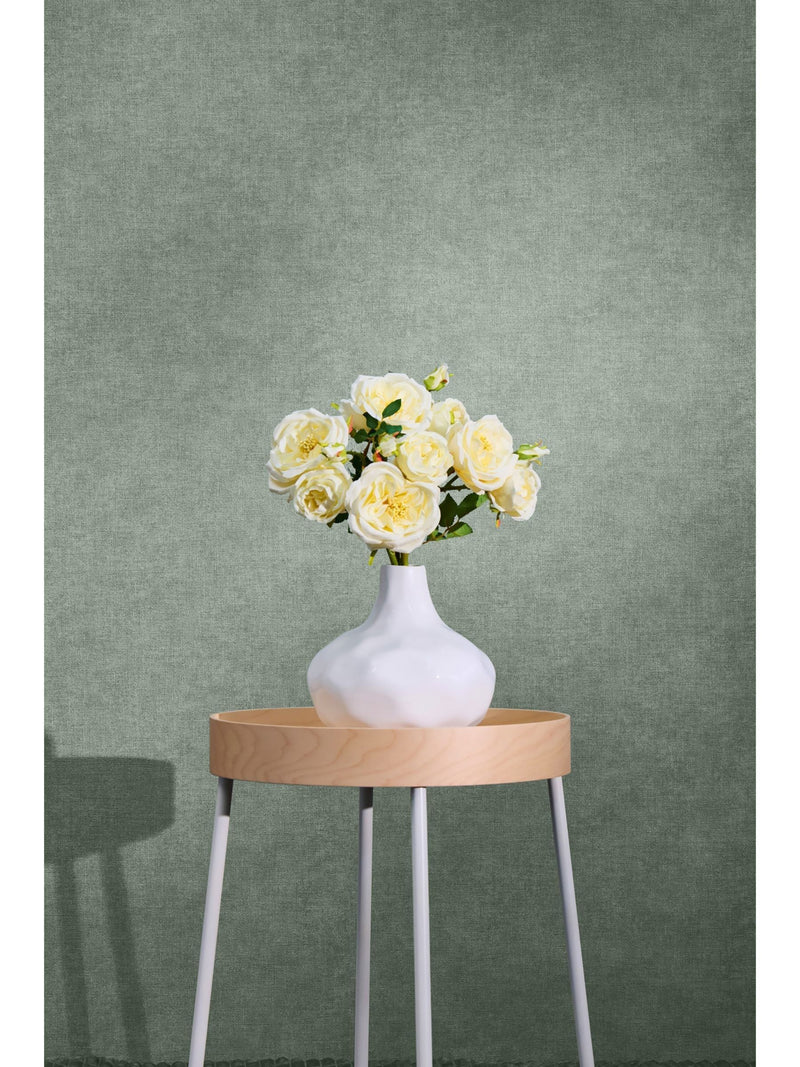 Galerie Green Horizon textured wallpaper 10.05m - British brand