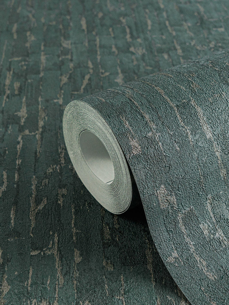 Galerie Green Horizon Wood wallpaper 10.05m - British product