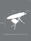 Metaltex Antares ironing board 114x38 cm, imported from the UK