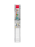 Metaltex white Fino extra slim 4 tier rolling cart (British brand)