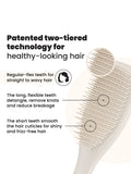 Tangle Teezer Ultimate Detangler hairbrush in Matte Pumice, imported from the UK