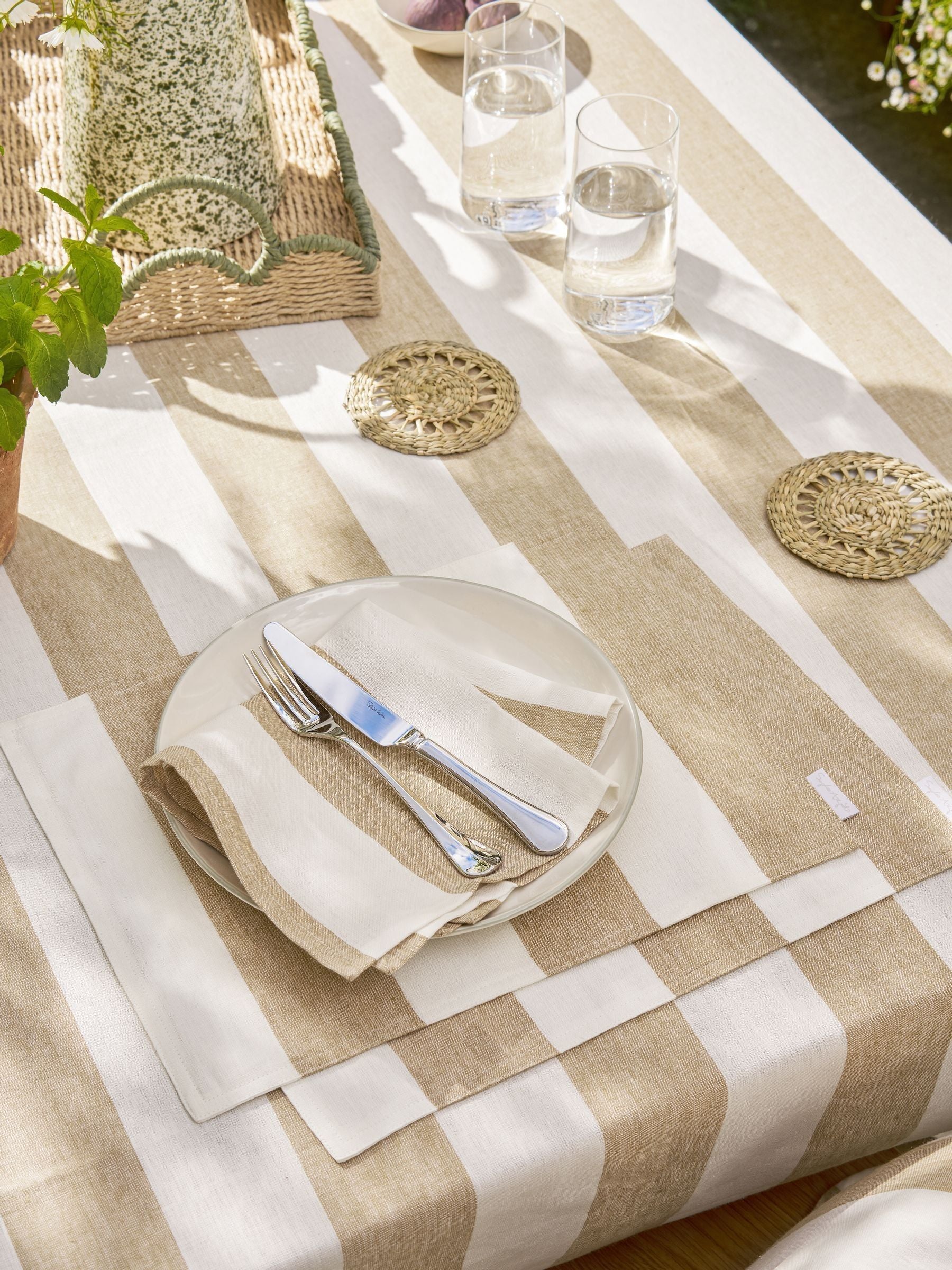 Sophie Allport placemat set linen, imported from the UK