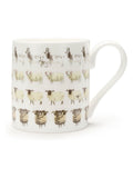 Sophie Allport fine bone china sheep Baa mug (British brand)
