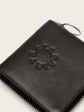 AllSaints brown Arlo zip leather wallet (British brand)