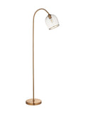 Gallery Home Ashton Floor Light aged brass, UK version