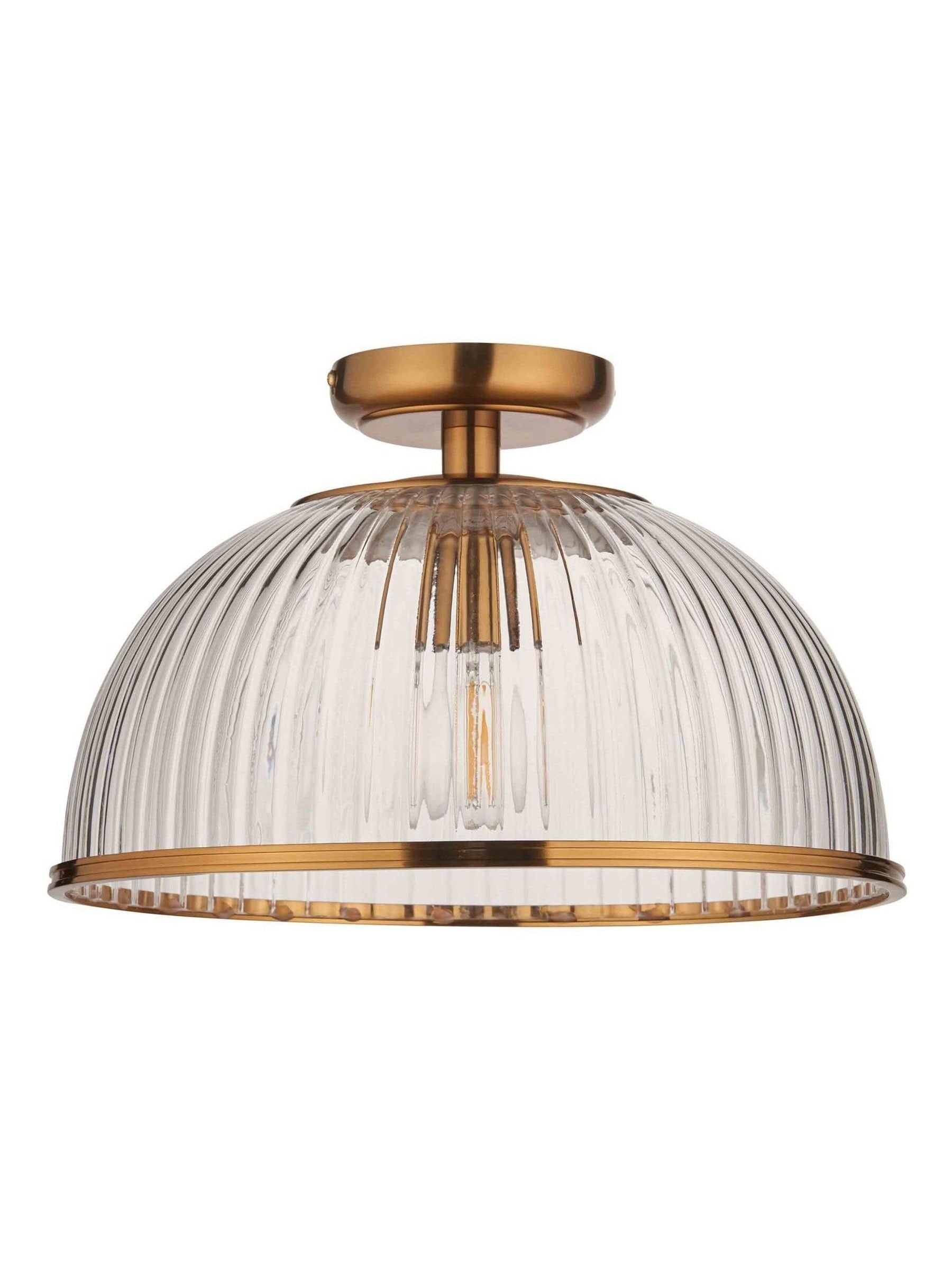 Gallery Home Somerly domed ceiling light 22.5cm x 35cm (British brand)