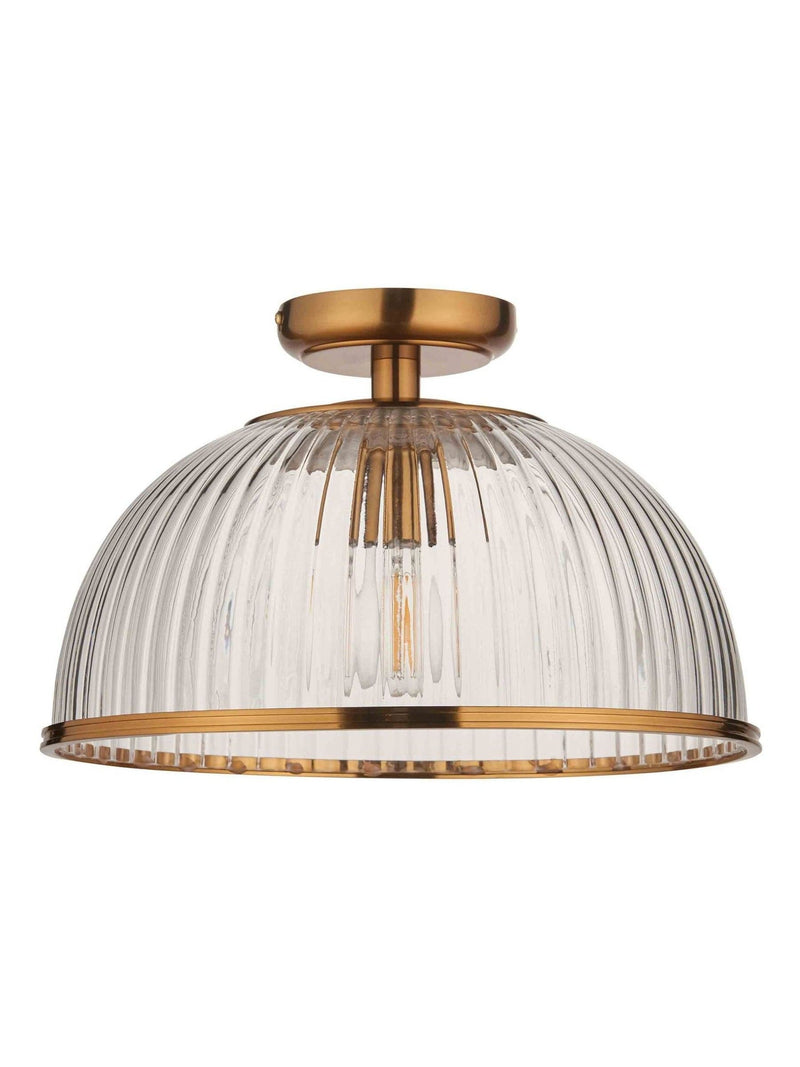 Gallery Home Somerly domed ceiling light 22.5cm x 35cm (British brand)