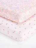 Tutti Bambini cot fitted sheets 2 pack (British brand)