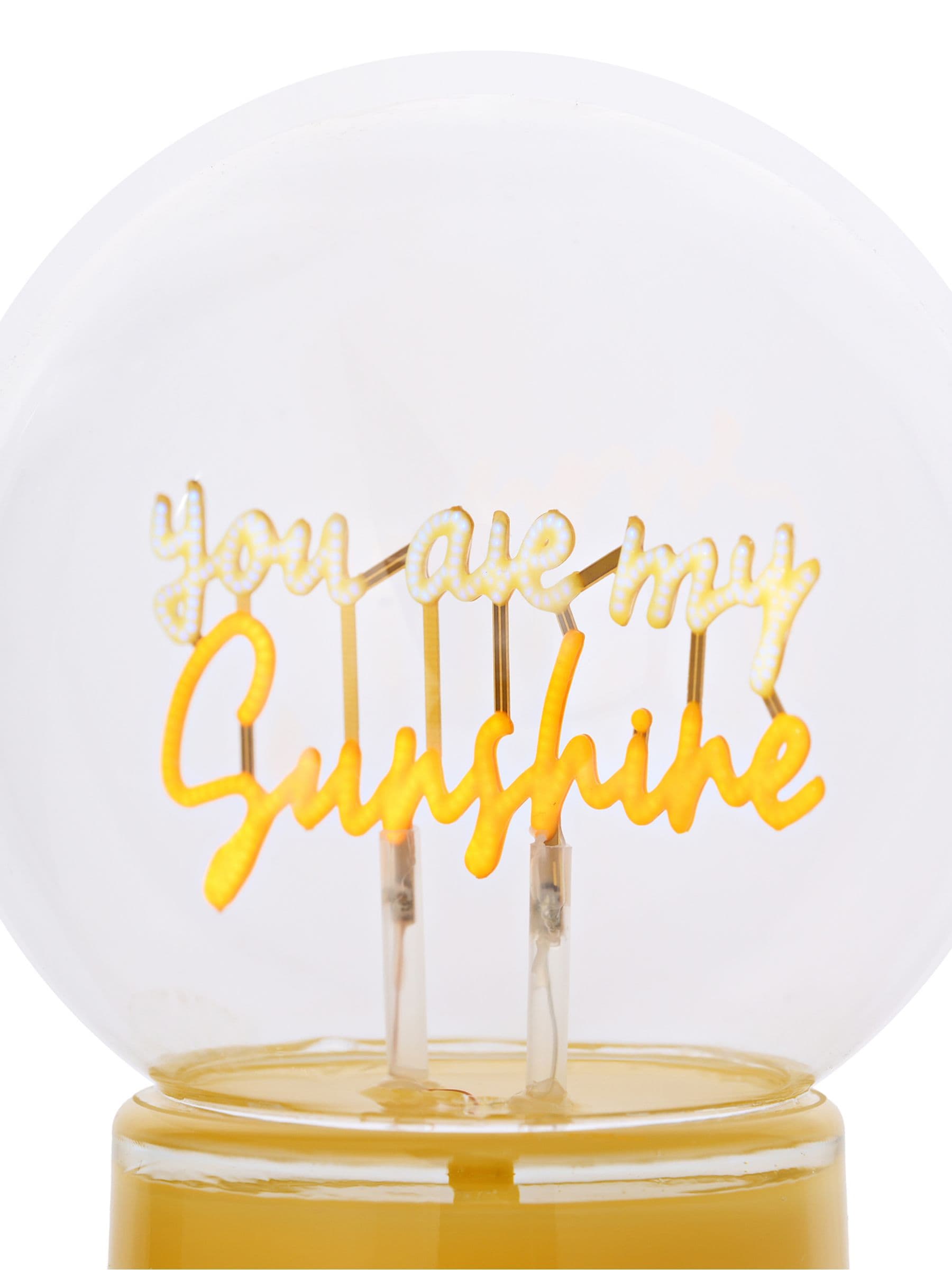 Widdop LED Neon Lamp You Are My Sunshine 22cm, imported from the UK