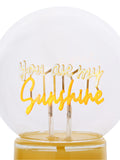 Widdop LED Neon Lamp You Are My Sunshine 22cm, imported from the UK