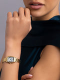 Rotary Heritage Astoria mother-of-pearl dial gold watch (British brand)