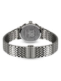 Rotary 1895 silver tone stainless steel bracelet watch - British product