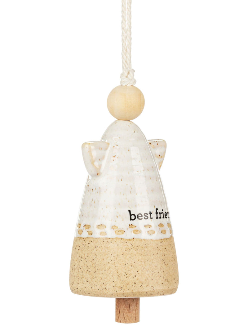 Widdop ceramic mini angel bell friend 21cm, imported from the UK