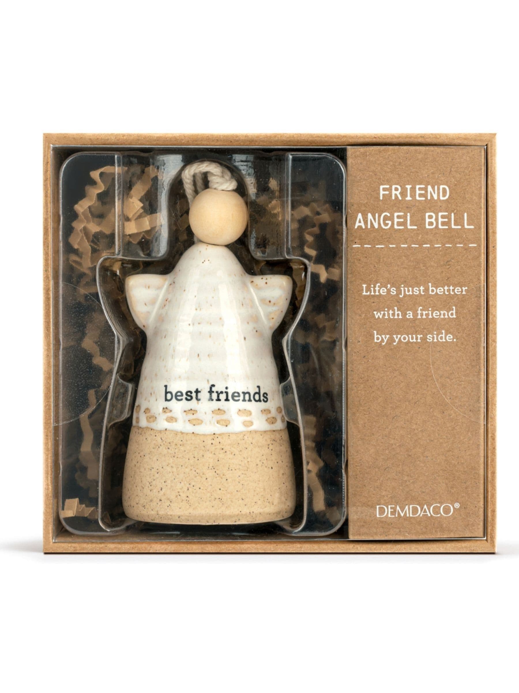 Widdop ceramic mini angel bell friend 21cm, imported from the UK