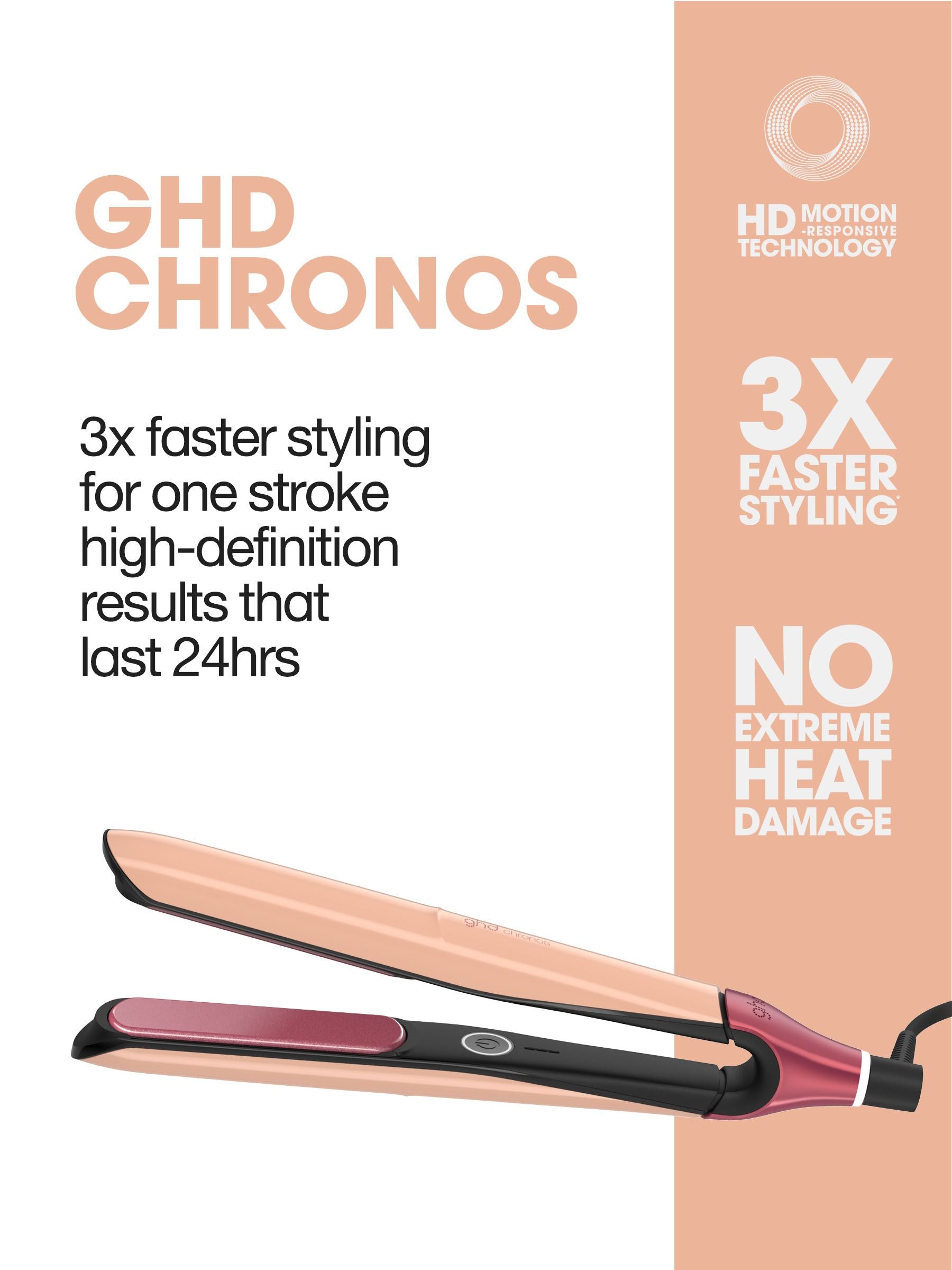 ghd Chronos hair straightener Sun-Kissed Peach (British brand)