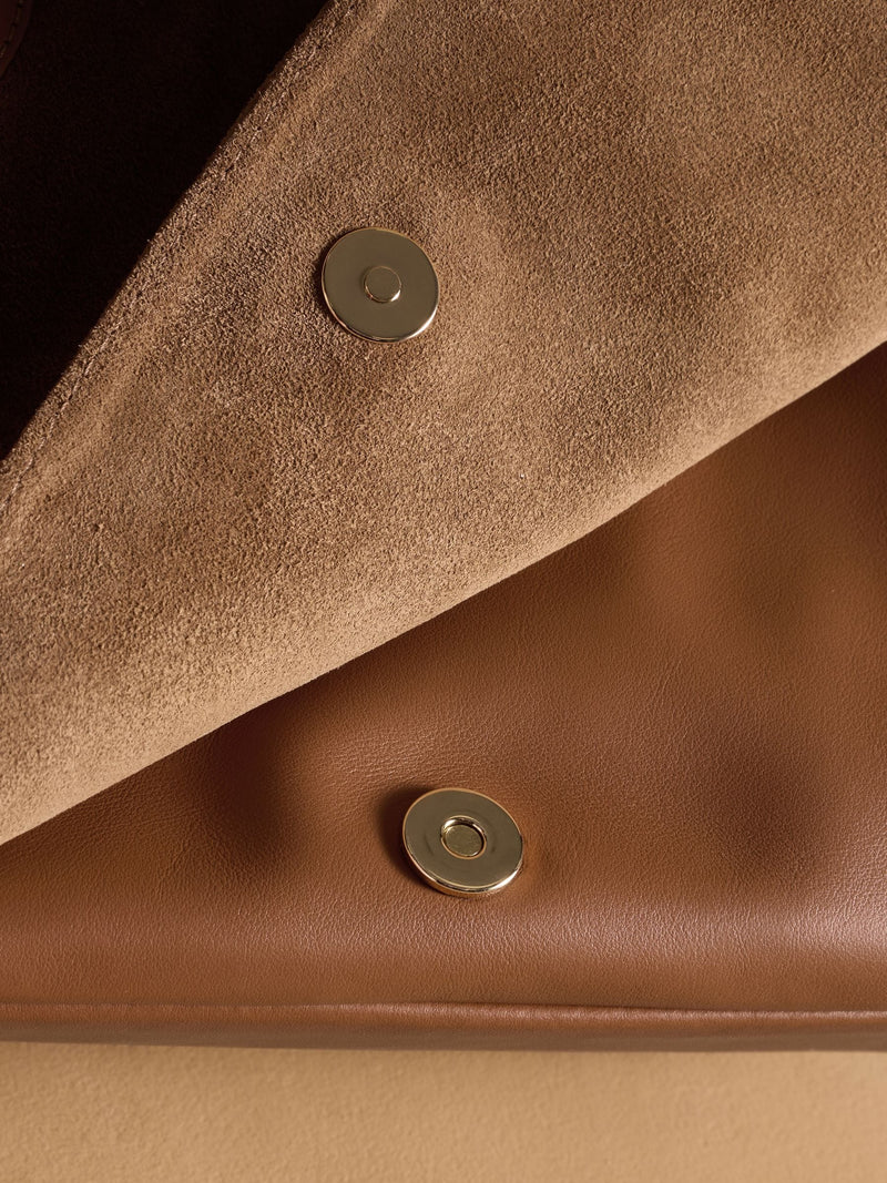 Russell & Bromley Brown Counter Shoulder Bag (British brand)