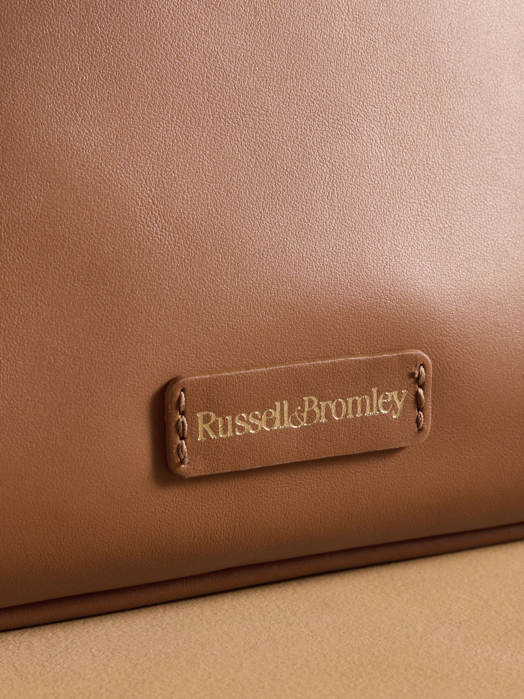Russell & Bromley Brown Counter Shoulder Bag (British brand)