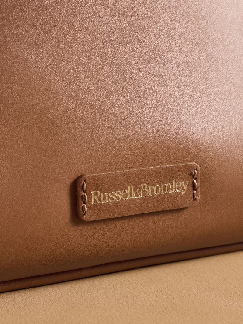 Russell & Bromley Brown Counter Shoulder Bag (British brand)