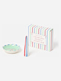 Oliver Bonas multi bow conical ring holder and trinket dish set - British product