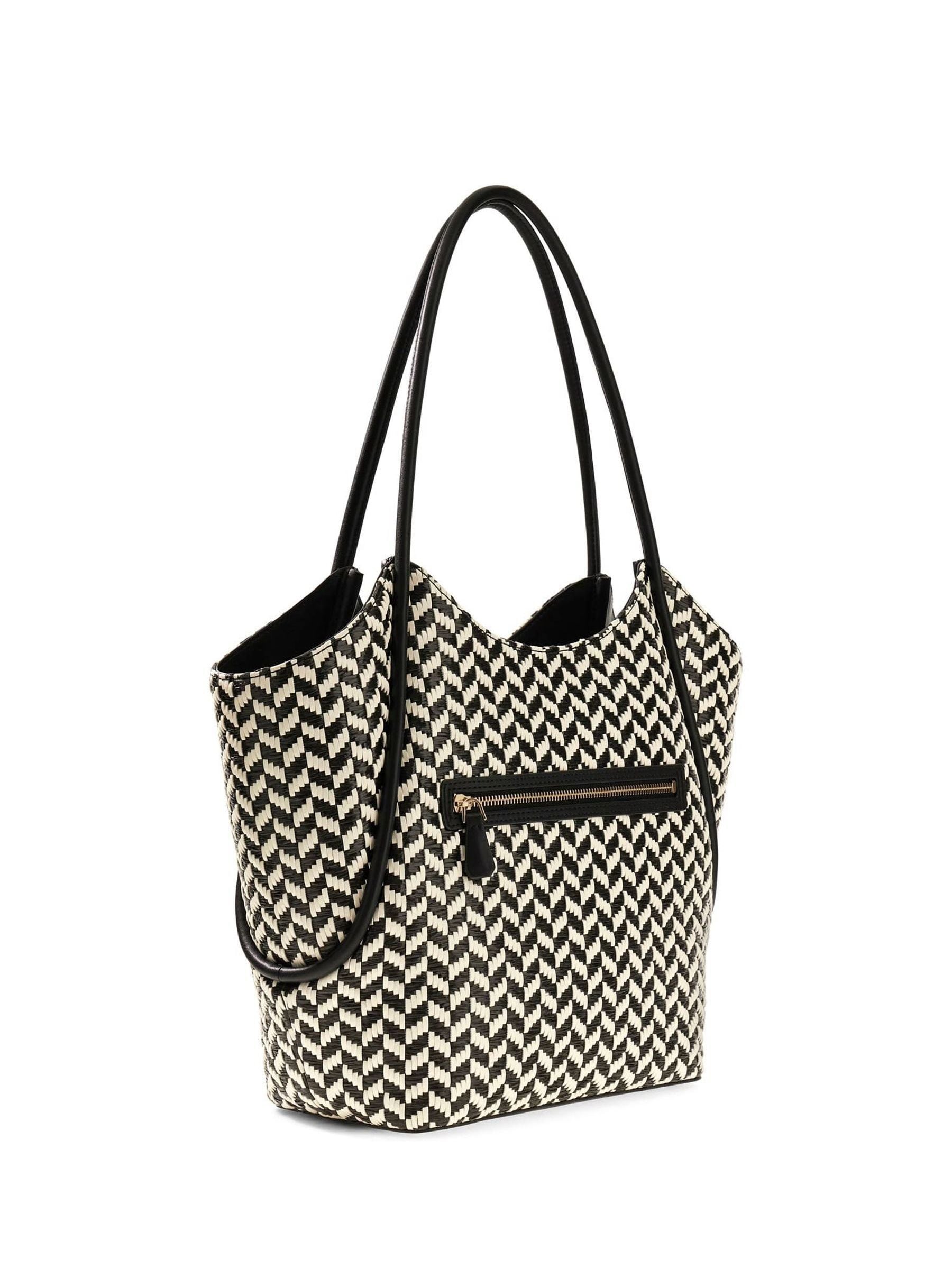 Guess tote bag black Tessi 2 in 1, UK version