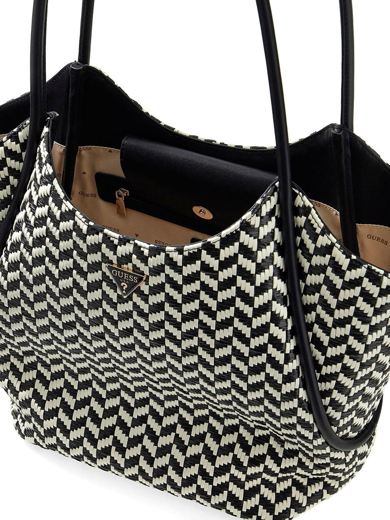 Guess tote bag black Tessi 2 in 1, UK version