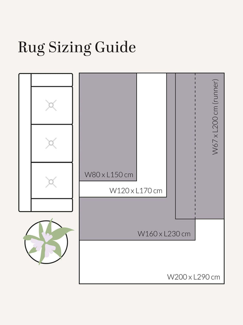 Origin Rugs cream borderline wool rug - British product